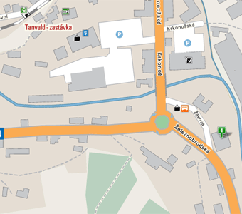 Mapa Tanvald - Res Stavby